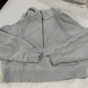 lululemon women’s scuba oversized half-zip sweatshirt xs/s